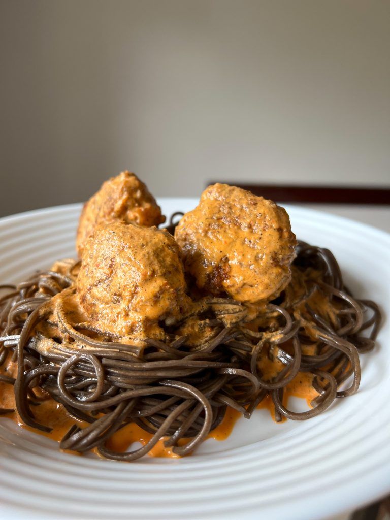 vegan NOmeatballs